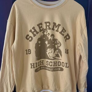 Shermer High School Tan Sweatshirt
